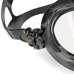 Palantic Spearfishing Free Dive Low Volume Black Mask With Mirror Coated  Lenses - scubachoice