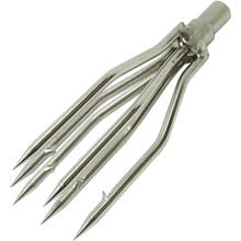 Barbed 6 Prong Lionfish Spear Tip, 6mm