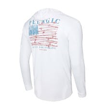 Pelagic Aquatek Reel Flag Hooded Performance Shirt (Men's)