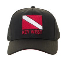 Key West Dive Flag Fitted Hat