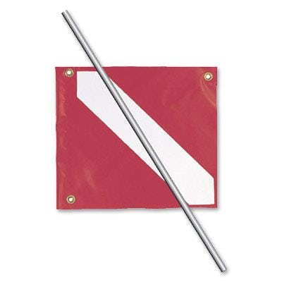 Dive Flag and Pole for Kayak