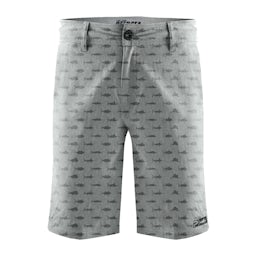 Pelagic Deep Sea Color-Changing Hybrid Shorts Wet Pattern - Grey Thumbnail}