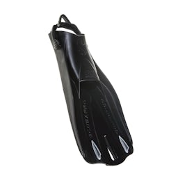 ScubaPro Go Sport Open Heel Dive Fins Angle View - Black Thumbnail}