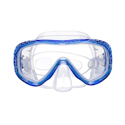 EVO Isla Mask, Single Lens Front - Blue/Clear Thumbnail}