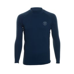 EVO Fuse Long Sleeve Rashguard (Men's) Front - Navy Thumbnail}