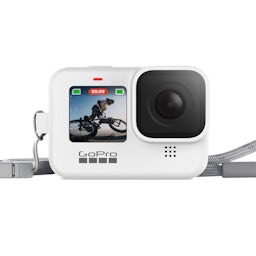GoPro® Sleeve + Lanyard - Camera - White Thumbnail}