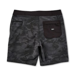 Pelagic Deep Drop Fishing Shorts (Men's) Back - Black Thumbnail}