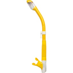 Cressi Tao Dry Snorkel (Colorama Edition) - Yellow  Thumbnail}
