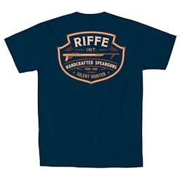 Riffe Chief Short Sleeve T-shirt (Men’s) Back - Navy Thumbnail}