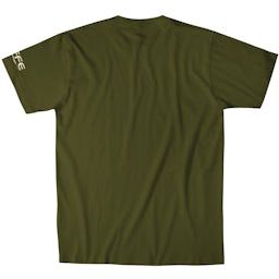 Riffe Skillz Short Sleeve T-shirt (Men’s) Back - Olive Heather Thumbnail}
