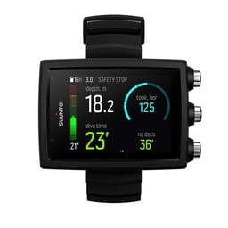 Suunto EON Core Wrist Dive Computer with Tank Pod Transmitter - Black Thumbnail}