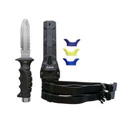 EVO Stainless Dive Knife with Components - Blunt Tip Thumbnail}