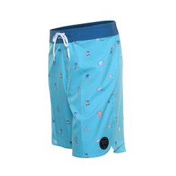 EVO Koko Boardshorts (Men’s) Side - Aqua Thumbnail}