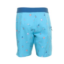 EVO Koko Boardshorts (Men’s) Back - Aqua Thumbnail}