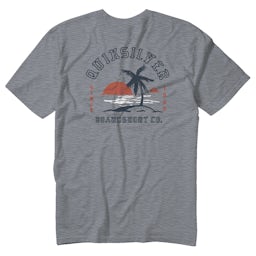 Quiksilver Alone At Last Short Sleeve Tee - Athletic Heather Thumbnail}