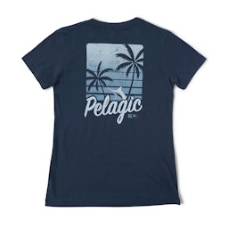 Pelagic Island Time T-Shirt - Blue - Back Thumbnail}