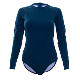 EVO Brooke Long Sleeve Rashguard (Women’s) - Blue - Front Thumbnail}