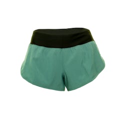 EVO Sky Athleisure Shorts Teal Front Thumbnail}