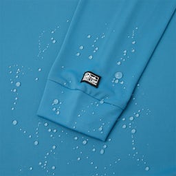 Pelagic Aquatek Tails Up Hooded Long Sleeve Performance Shirt - Ocean - Drops Thumbnail}