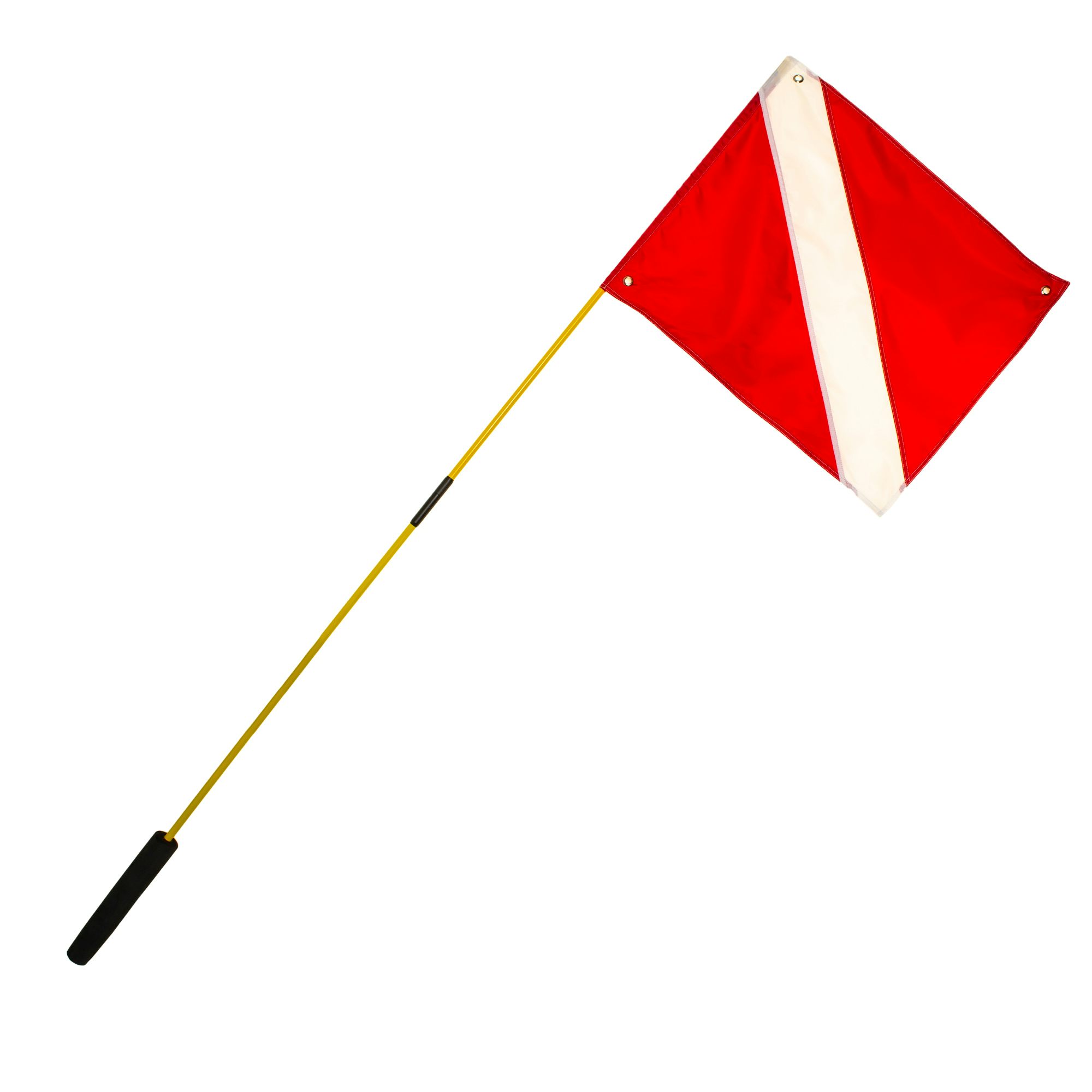 Dive Flag with 6ft Breakdown Pole For Rod Holder