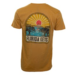 Exit H2O Modern Problems Florida Keys Short Sleeve T-Shirt - Back Thumbnail}
