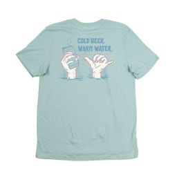 Flomotion Cold Beer, Warm Water T-Shirt (Men’s) Thumbnail}