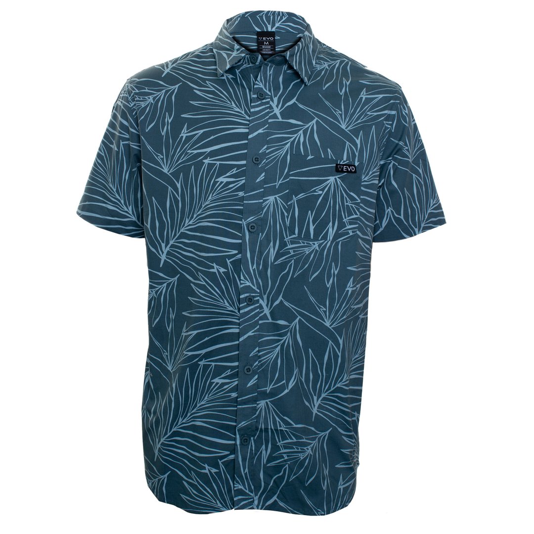 EVO Makaha Short Sleeve Button Down Shirt (Men’s)