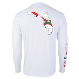 AVID Florida Native AVIDry Long Sleeve Performance Shirt (Men's) - White Back Thumbnail}