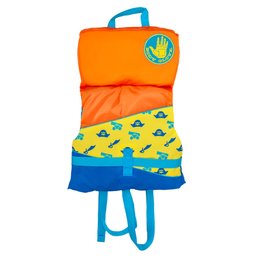 Body Glove Nylon Life Jacket (Infant) -Orange - Back Thumbnail}