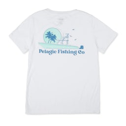 Pelagic Evening Fade Short Sleeve T-Shirt (Women's) - back Thumbnail}
