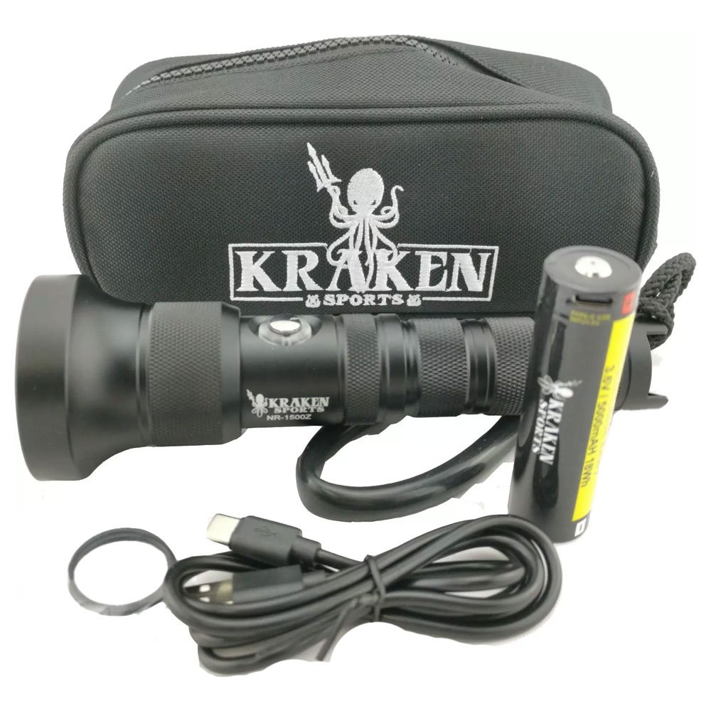 Kraken NR-1800Z Dive Light