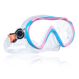 Tilos Jovie Scuba Mask, Single Lens (Kid's) - Pink / Aqua Thumbnail}