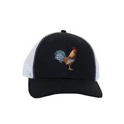 Florida Keys Rooster Trucker Hat - Front Thumbnail}