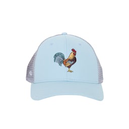 Florida Keys Rooster Trucker Hat - Front Thumbnail}