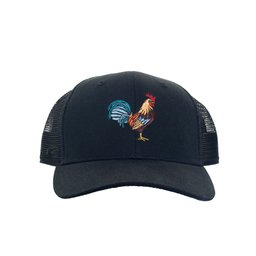 Rooster Key West Hat - Black/Black - Front Thumbnail}