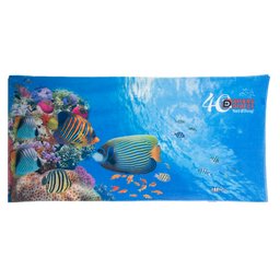 Divers Direct 40th Anniversary Coral Reef Towel Thumbnail}