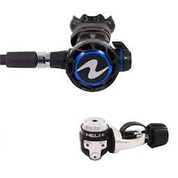 Aqualung Helix Compact Scuba Regulator (Yoke) with Free Octo Thumbnail}