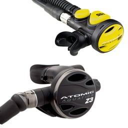 Atomic Z3 Scuba Regulator and SS1 Integrated Octo/Inflator Thumbnail}