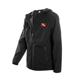 Dive Flag Hooded Jacket Side Angle Thumbnail}