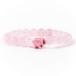 Fahlo The Expedition Bracelet - Elephant - Kenya Orchid Pink Thumbnail}