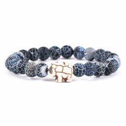 Fahlo The Expedition Bracelet - Elephant - River Blue Thumbnail}