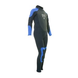 EVO Kid's Full Wetsuit Right Side - Blue Thumbnail}