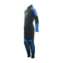 EVO Kid's Full Wetsuit Left Side - Blue Thumbnail}