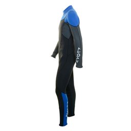 EVO Elite Blaze 3 mm Wetsuit (Men's) Left Side - Blue Thumbnail}