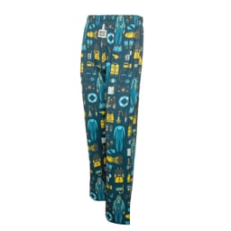 Brief Insanity Scuba PJ Pants 3/4 Blue Thumbnail}