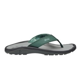 OluKai 'Ohana Sandals (Men's) - Star Pine / Sharkskin- Side View Thumbnail}