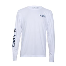 MANG Hammerhead Shark Long Sleeve Performance Shirt - Front Thumbnail}