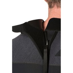 BARE Revel 3/2 mm Wetsuit (Men's) Neck Detail Open Thumbnail}