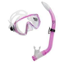 EVO Drift Snorkeling Combo (Kid's) - Pink Thumbnail}