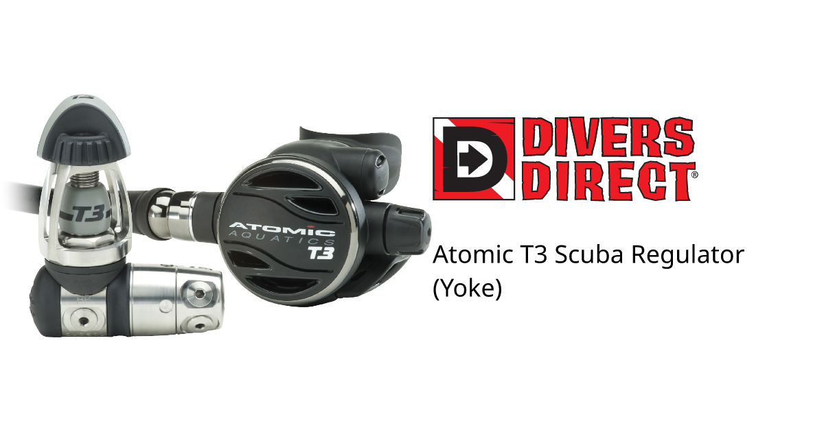 Atomic T3 Scuba Regulator (Yoke)